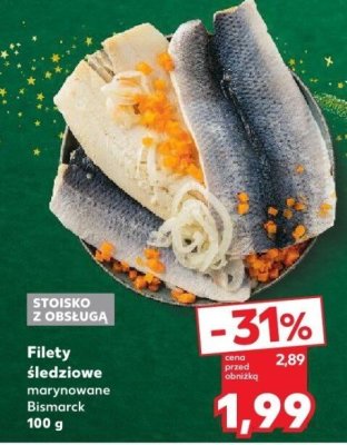 Filety śledziowe marynowane  promocja w Kaufland