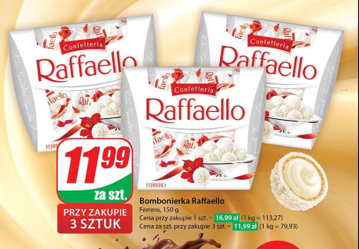 Bombonierka Raffaello promocja w Dino