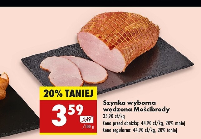 Szynka wyborna wędzona Mościbrody promocja