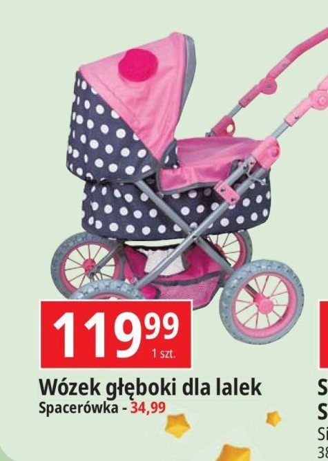 Wózek głęboki dla lalek promocja