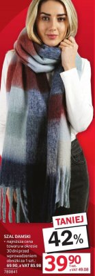 Szal damski promocja w Selgros