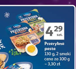 Pasta z makreli z jajkiem Lisner promocja