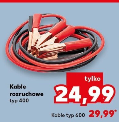 Kable rozruchowe typ 400 promocja w Kaufland