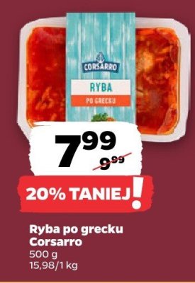 Ryba po grecku Corsarro promocja w Netto