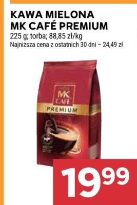 Kawa mielona MK Cafe Premium promocja w Stokrotka