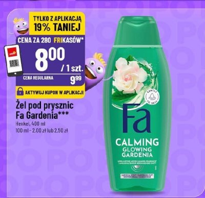 Żel pod prysznic Fa Gardenia promocja w POLOmarket