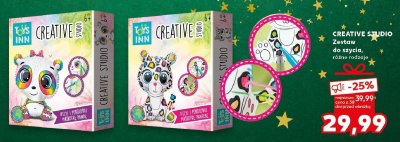 Zestaw do szycia CREATIVE STUDIO różne rodzaje promocja w Kaufland