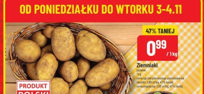 Ziemniaki promocja w POLOmarket