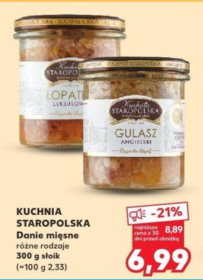 Danie mięsne 300 g słoik różne rodzaje promocja w Kaufland
