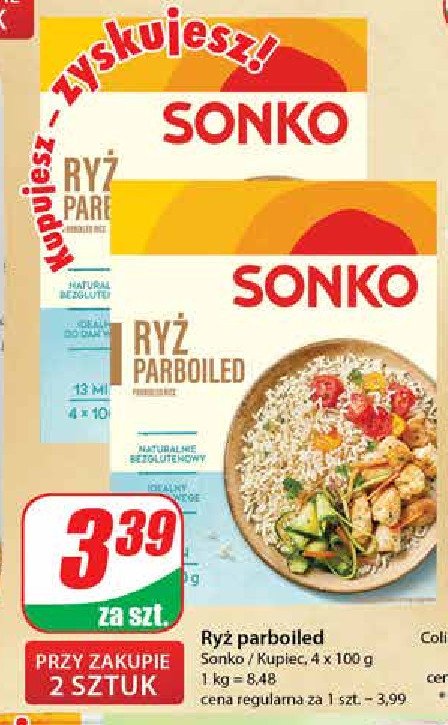 Ryż parboiled Sonko promocja