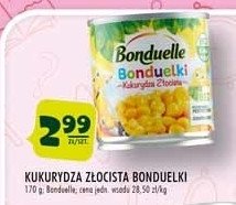 Kukurydza złocista bonduelki Bonduelle promocja