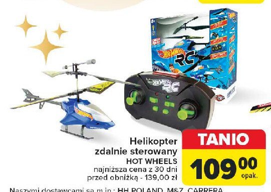 Helikopter rc shark bite Hot wheels promocja w Carrefour