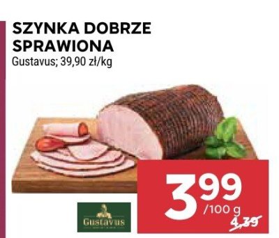 Szynka dobrze sprawiona Gustavus promocja w Stokrotka
