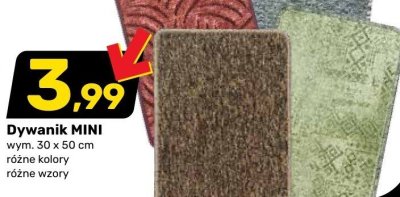 Dywanik MINI promocja w Bricomarche