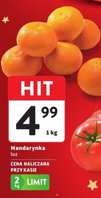 Mandarynka luz promocja w Intermarche