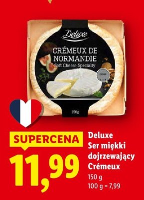 Ser Crémeux de Normandie miękki dojrzewający promocja w Lidl