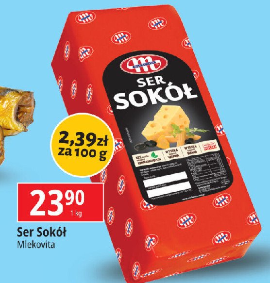 Ser sokół Mlekovita promocja w Leclerc