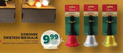Dzwonek Świętego Mikołaja promocja w Stokrotka