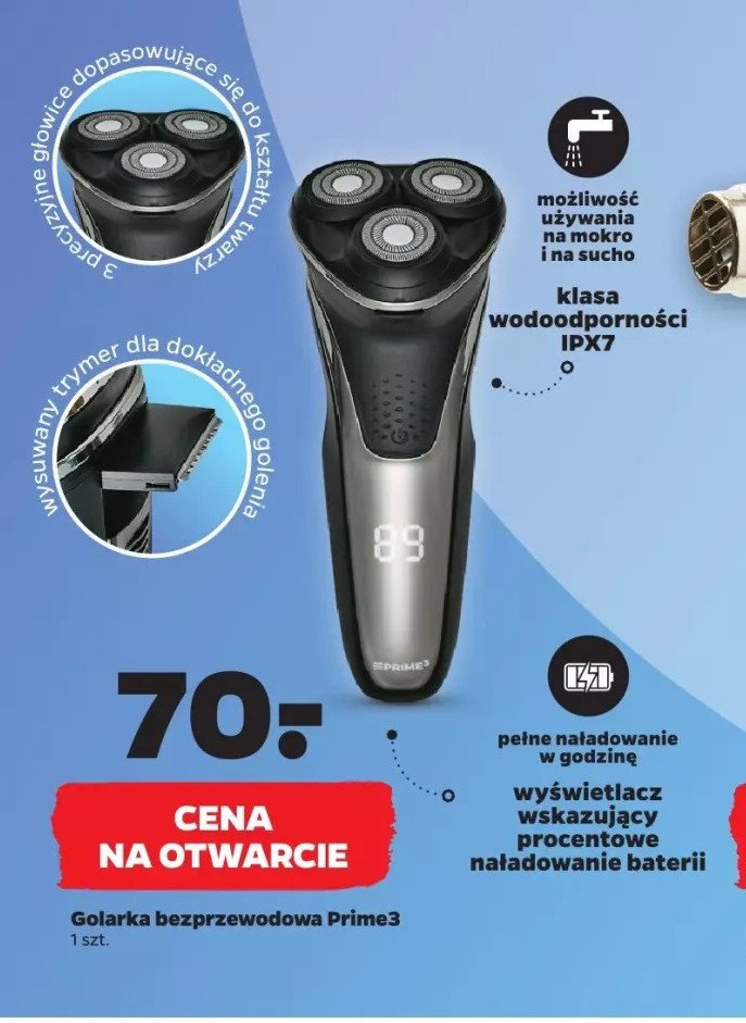 Golarka męska srs61 Prime3 promocja