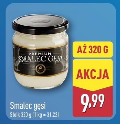 Smalec gęsi promocja w Aldi