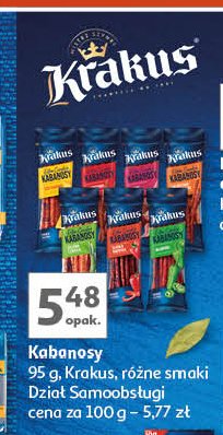 Kabanosy jalapeno Krakus animex promocja