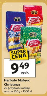 Herbata Mabroc Christmas 70 g, wybrane rodzaje promocja w Auchan
