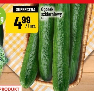 Ogórek szklarniowy POLOmarket promocja w POLOmarket