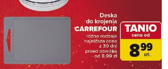 Deska do krojenia Carrefour promocja w Carrefour