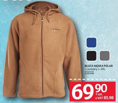 Bluza męska Polar promocja w Selgros