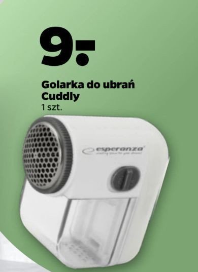 Golarka do ubrań cuddly ecs003t Esperanza promocja w Netto