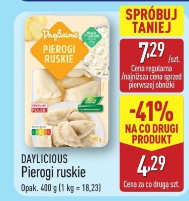 Pierogi ruskie promocja w Aldi