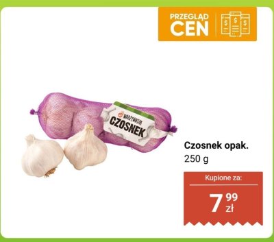 Czosnek opakowanie 250 g promocja w Biedronka