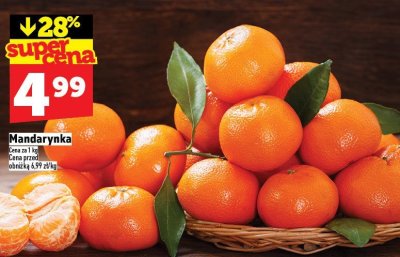 Mandarynka Mandarynka promocja w TOPAZ