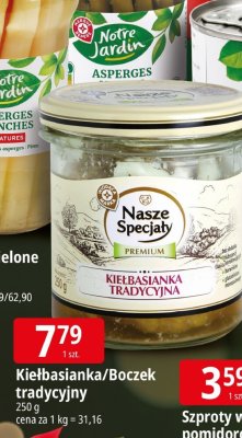 Szparagi białe/zielone promocja w Leclerc