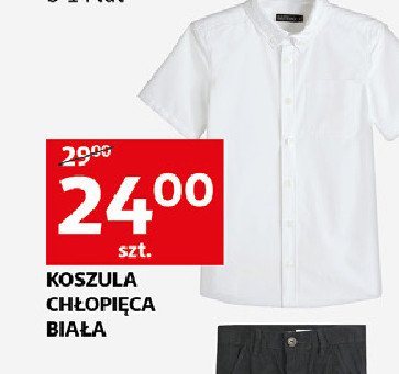 Koszula biała chłopięca promocja