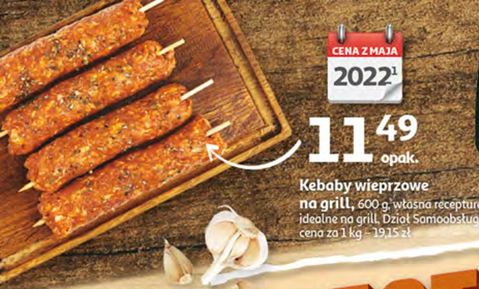 Kebab na grill promocja
