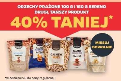 Orzechy prażone 100 g i 150 g różne rodzaje promocja w Netto
