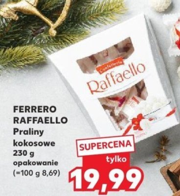 Praliny kokosowe FERRERO RAFFAELLO promocja w Kaufland