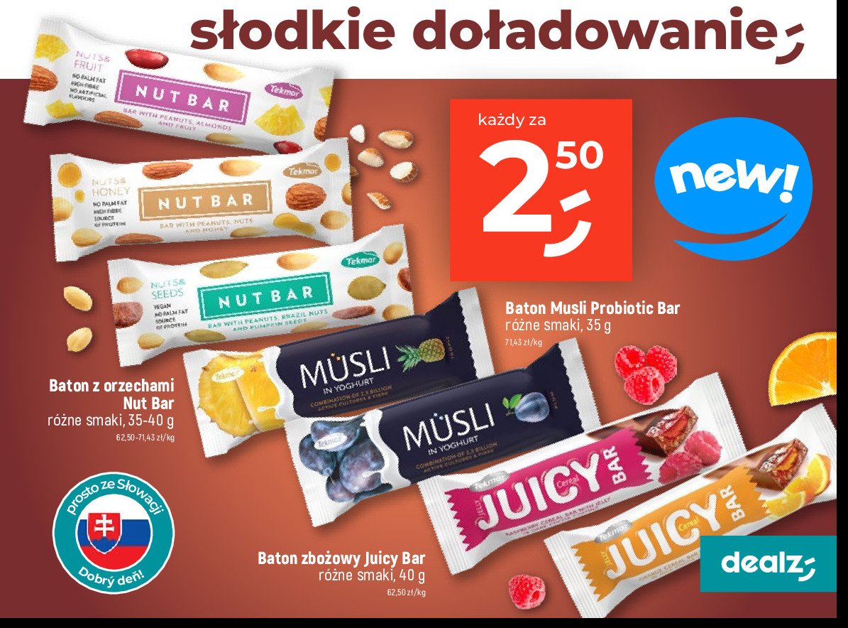 Baton orzechy-orzechy brazylijskie-dynia Nutbar promocja