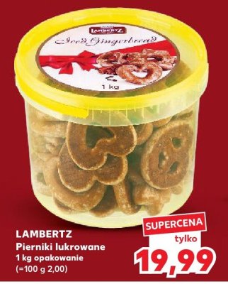 Pierniki lukrowane 1 kg promocja w Kaufland