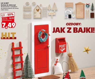 Zestaw do dekoracji 10 elementów różne wzory promocja w Kaufland
