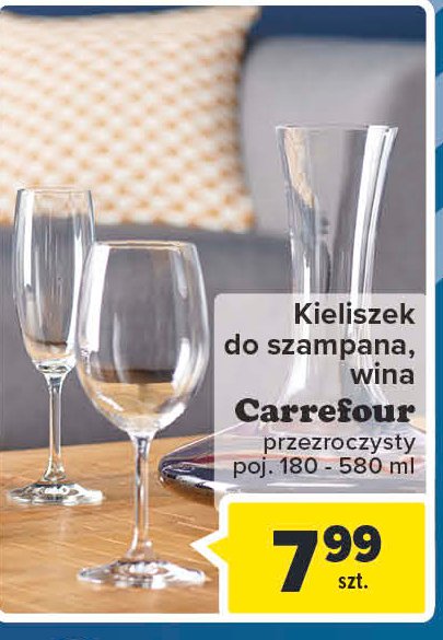 Kieliszek do wina 350 ml Carrefour promocja