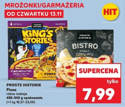 Pizza różne rodzaje promocja w Kaufland