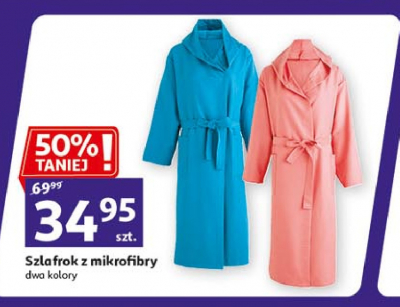 Szlafrok damski z mikrofibry promocja