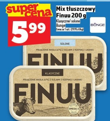 Mix tłuszczowy Finuu 200 g promocja w TOPAZ