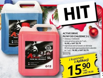 Płyn do chłodnic Active Drive 5L promocja w Selgros