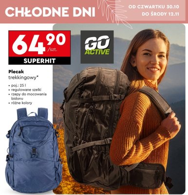 Plecak trekkingowy promocja w Biedronka