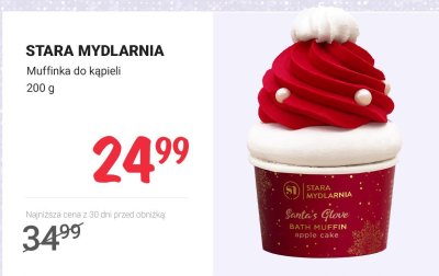 Muffinka do kąpieli STARA MYDLARNIA promocja w Rossmann