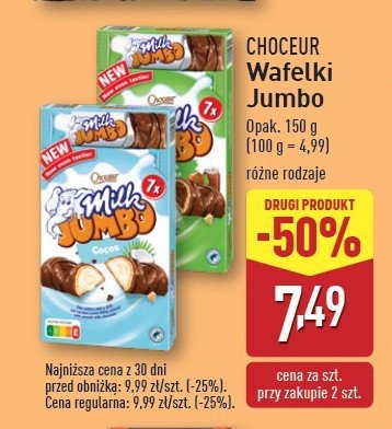 Wafelki jumbo Choceur promocja