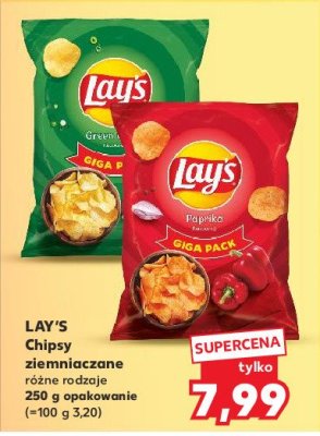 Chipsy zielona cebulka Lay's Frito lay lay's promocja